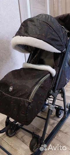 Санки коляска ника