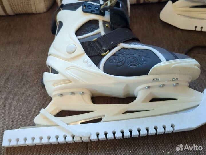 Коньки женские oxelo ice fit5 circle