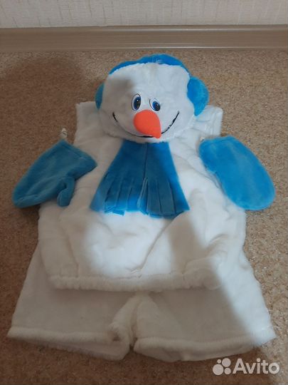 Новогодний костюм Снеговика