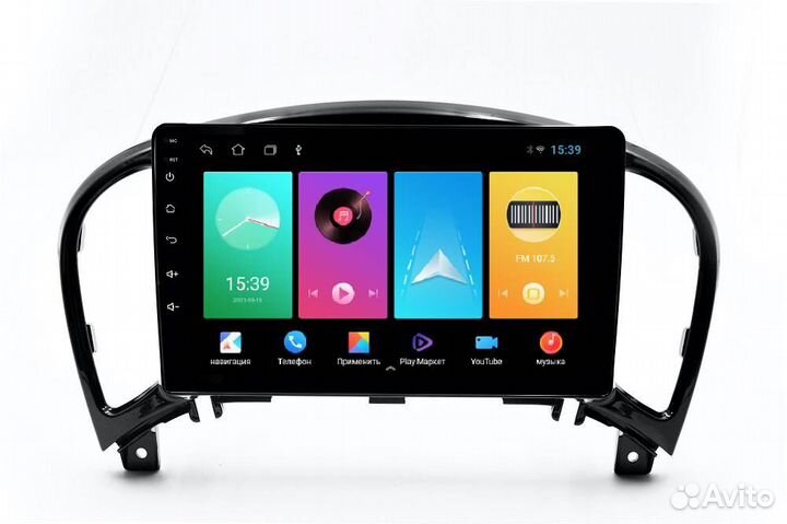 Штатная магнитола для Nissan Juke на Android