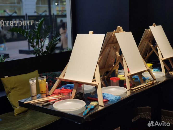 Мастер-класс по рисованию акрилом