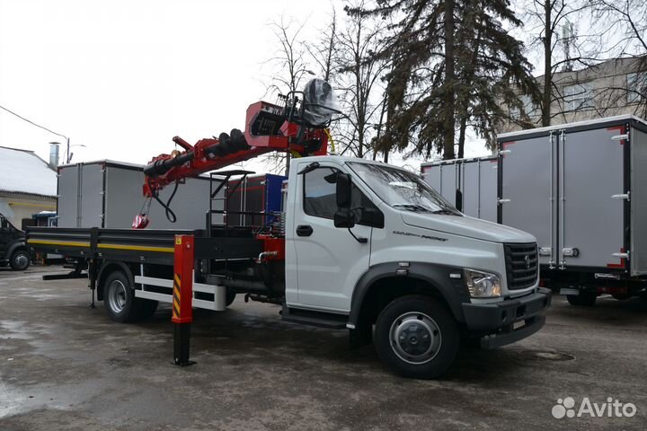 ГАЗ ГАЗон Next C41R13 с КМУ, 2023