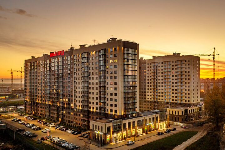 2-к. квартира, 54,5 м², 16/16 эт.