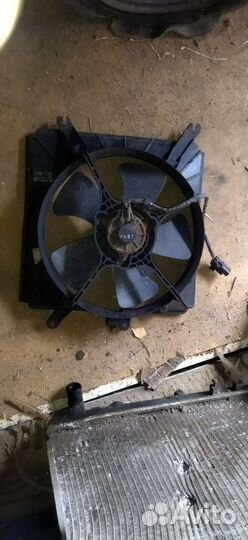 Вентилятор радиатора kia rio