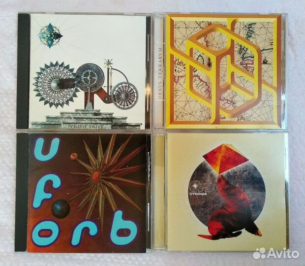 The Orb фирменные CD (UK, Japan, USA)