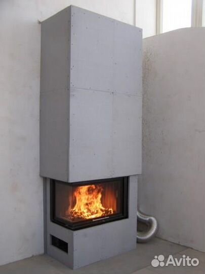 Монтаж каминов