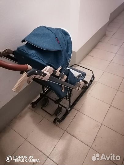 Санки коляска ника