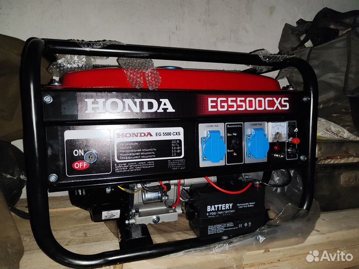 Бензиновый Генератор Honda eg5500cxs