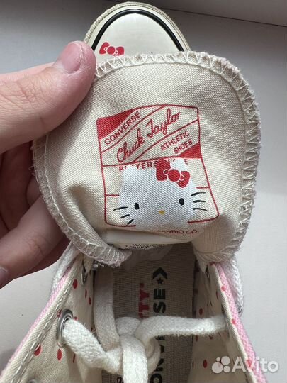 Кеды Converse hello kitty