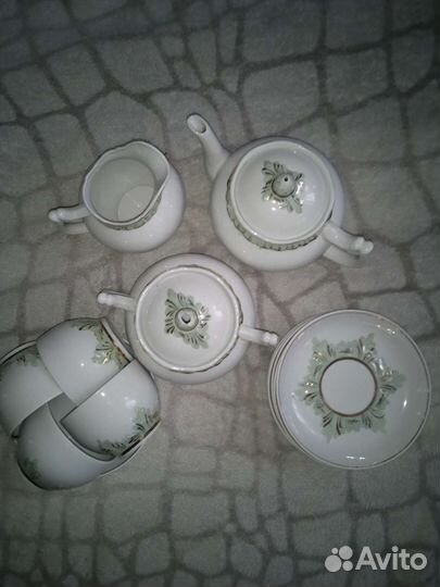 Сервиз чайный Барбарис СССР