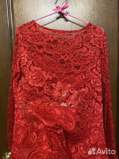 Платье ажурное