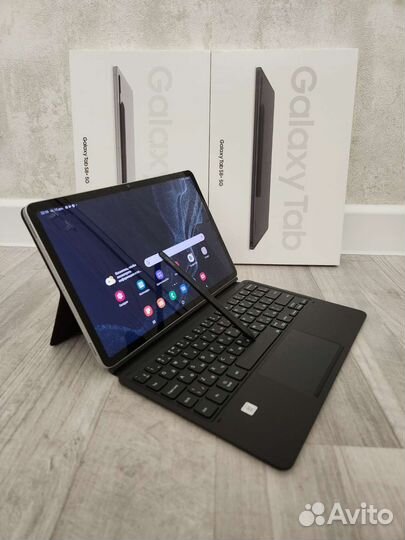 Чехол-клавиатура Samsung Tab S8 Ultra EAC(русский)