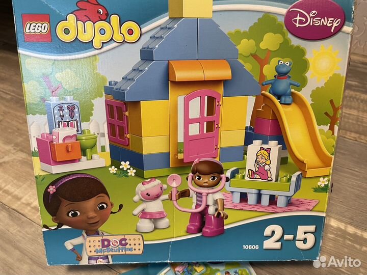 Лего дупло в коробке Lego duplo