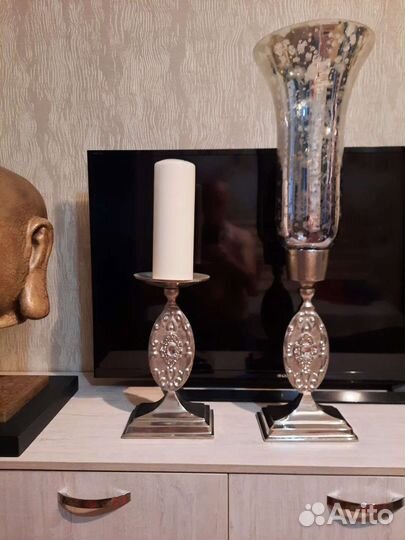 Подсвечники метал
