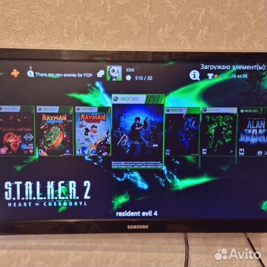 Xbox 360 прошитый,28игр