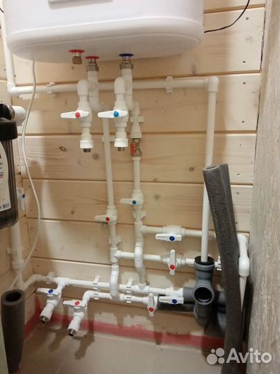 Монтаж водоснабжения и канализации