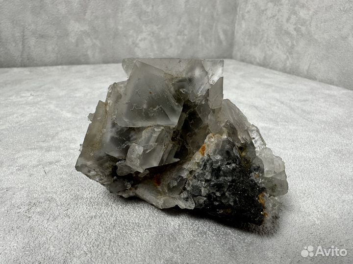 Друза кристаллов флюорита