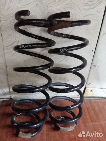 Пружины задние тойота королла филдер