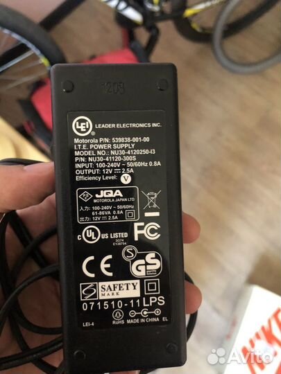 Адаптер блок питания 12v