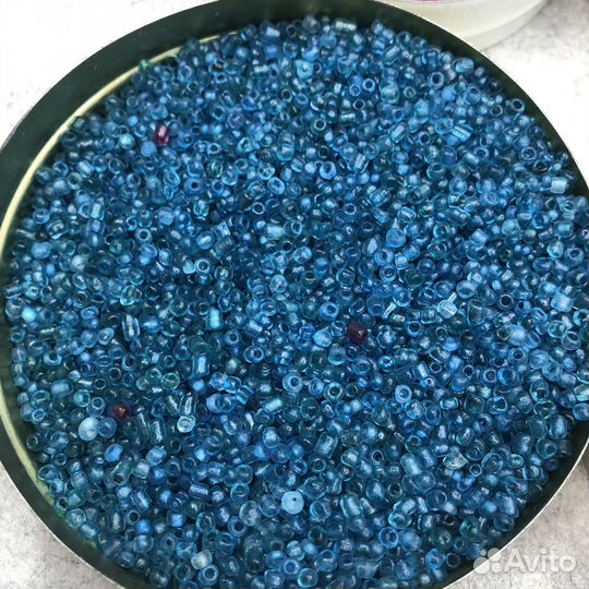 Советский бисер клинской лыжной фабрики