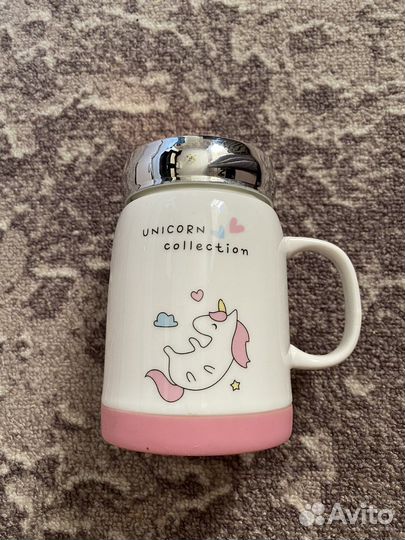 Кружка с крышкой