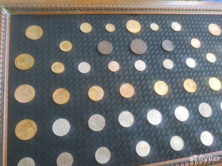Монеты СССР 1924-1957, 46 штук