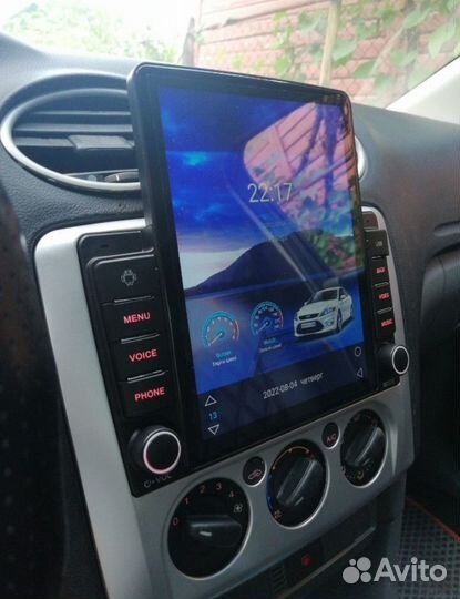 Магнитола Ford focus 2 android Tesla новая