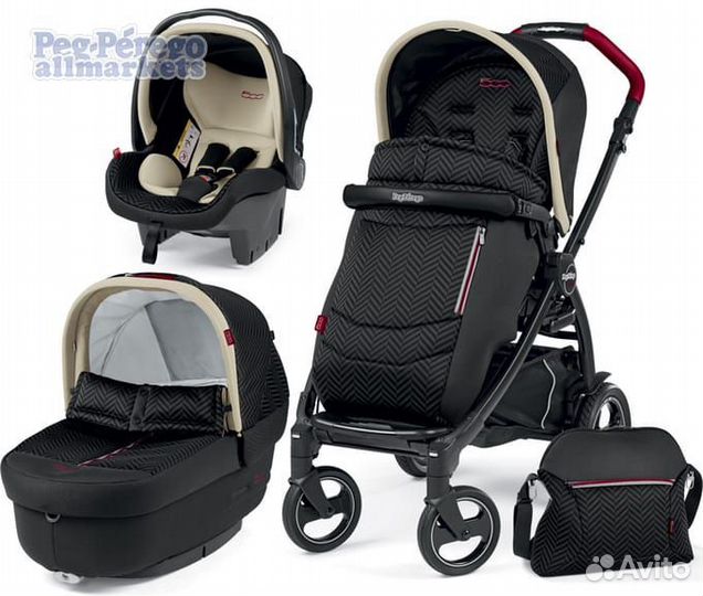Коляска 3 в 1 Peg Perego Book 500 Elite Modular