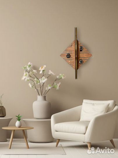 Дизайнерская полка шкатулка для часов 