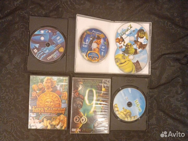 DVD диски мультфильмы