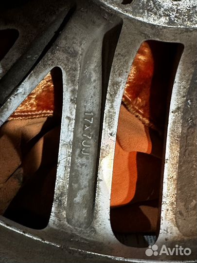 Продам колеса 5:114,3 R17 на летних шинах