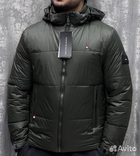Демисезонные куртки Tommy Hilfinger модные