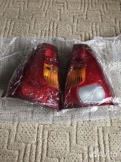 Задние фары logan логан 1