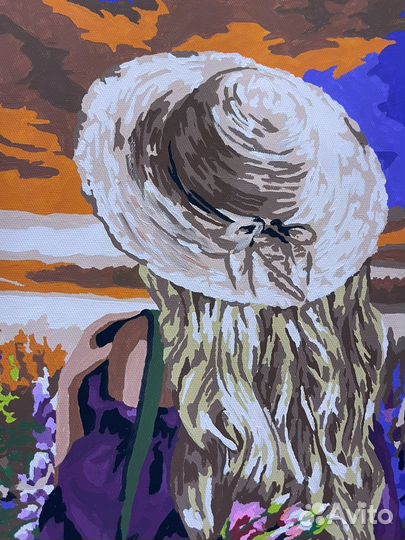 Картина интерьерная, акрил. 40х50