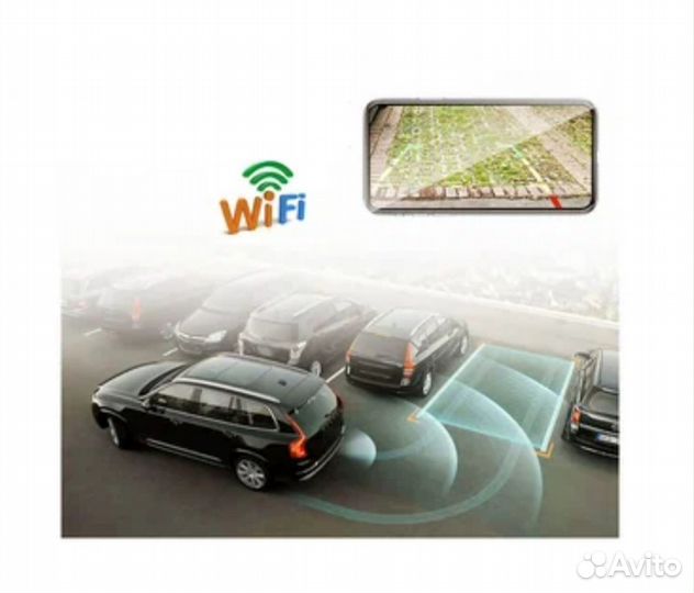 Камера заднего хода вида на автомобиль с Wi Fi