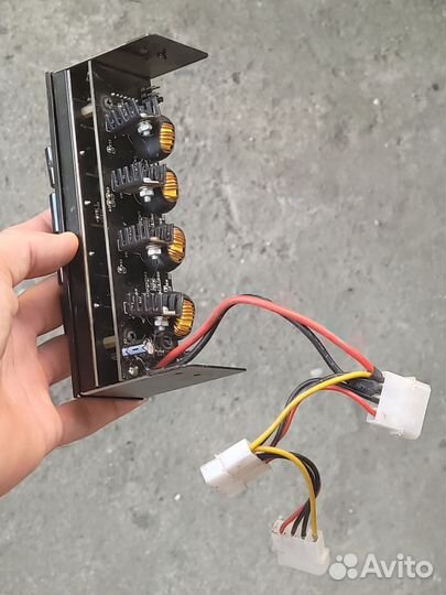 Регулятор оборотов вентиляторов lamptron fc9
