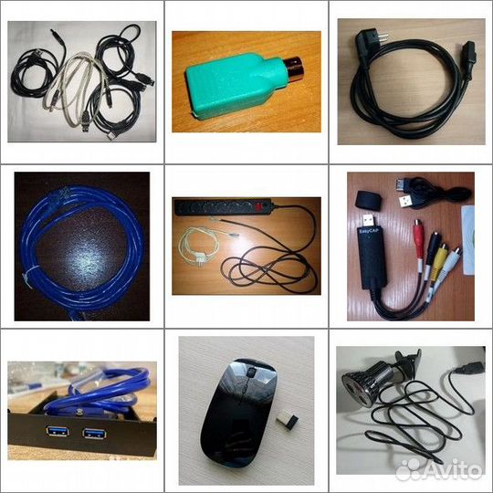 Кабели, переходники для компьютера