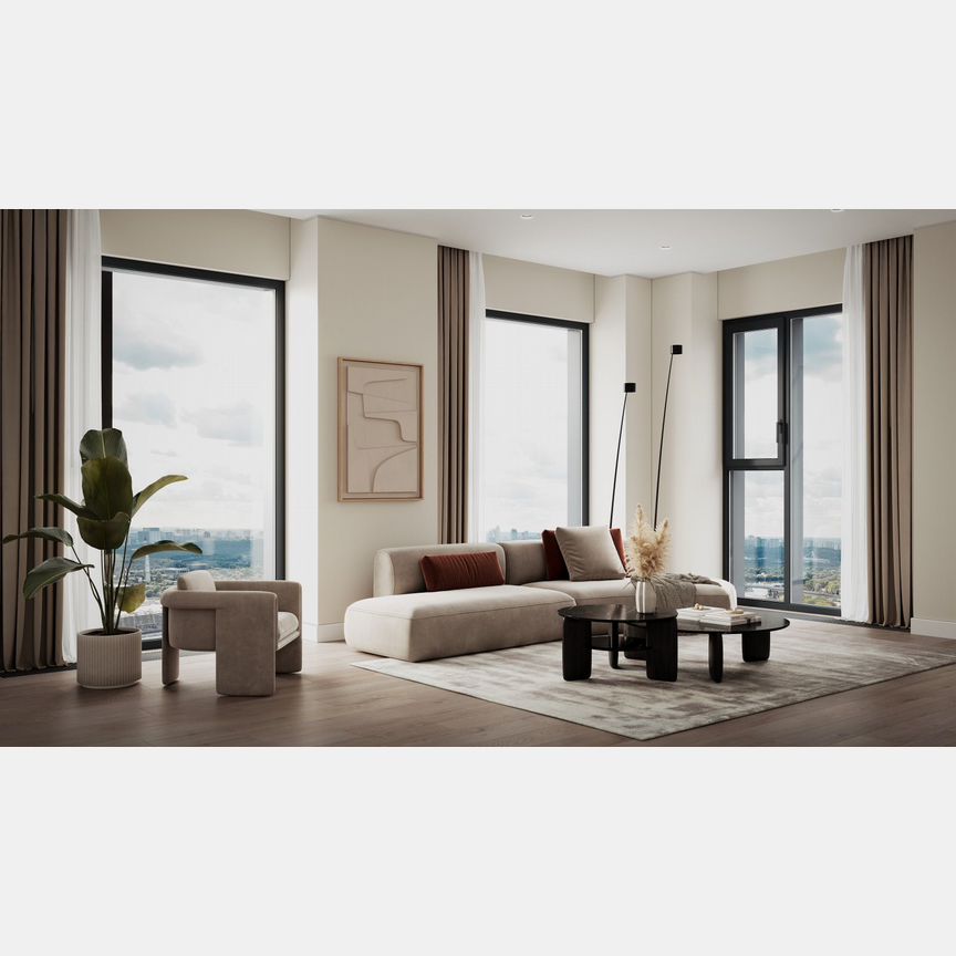 2-к. квартира, 37,5 м², 43/64 эт.