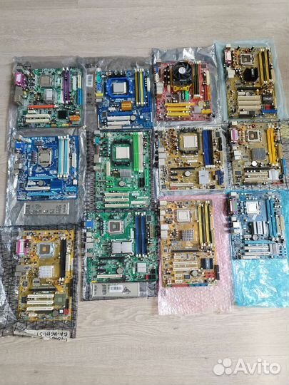 Материнские платы am2, am3, 775, 1155