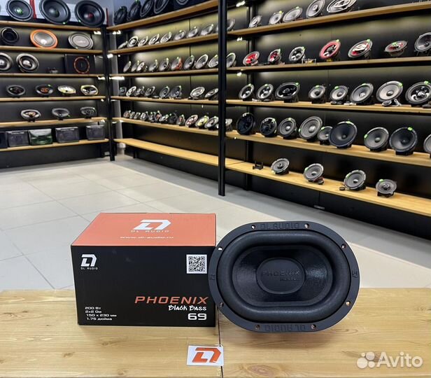 Сабвуфер DL audio poenix black bass 69