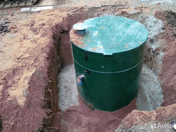 Септик био Диамант 3 с переливом