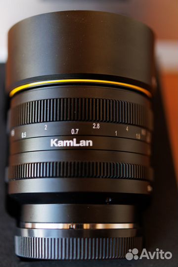 Объектив KamLan 50 мм F1.1 II MF для Canon M