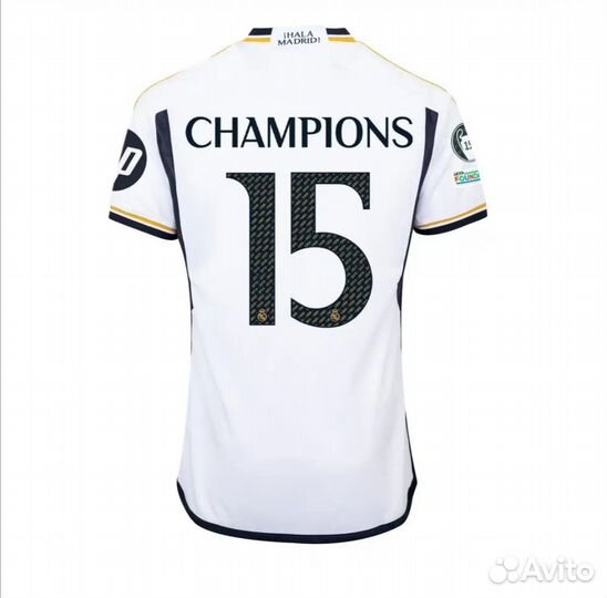 Парадная футболка Real Madrid 15 champions