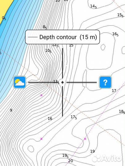 Карты глубин Астраханская область
