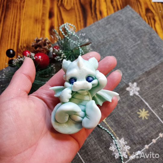 Мыло ручной работы Дракон