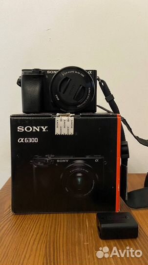 Фотоаппарат Sony Alpha A6300 kit 16-50mm