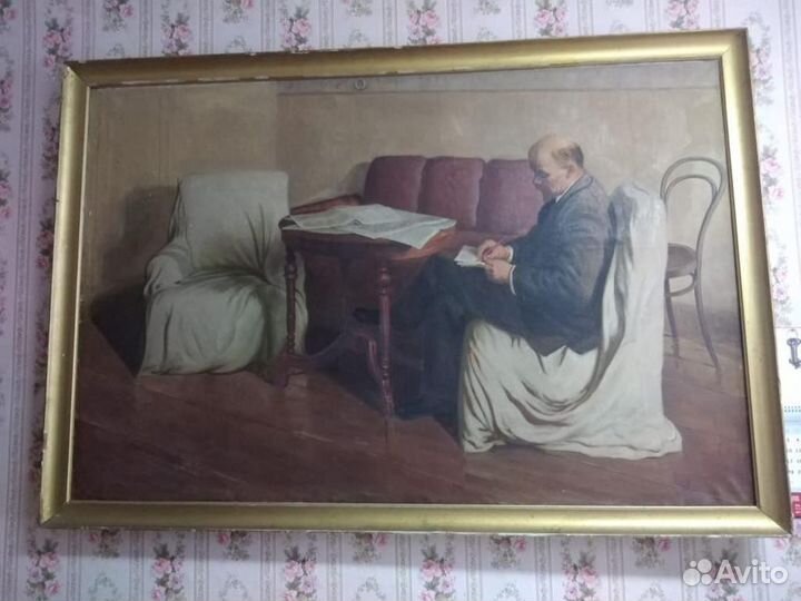 Картина Ленин в Смольном