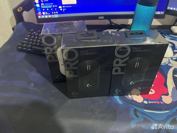 Игровая мышь logitech g pro superlight 2