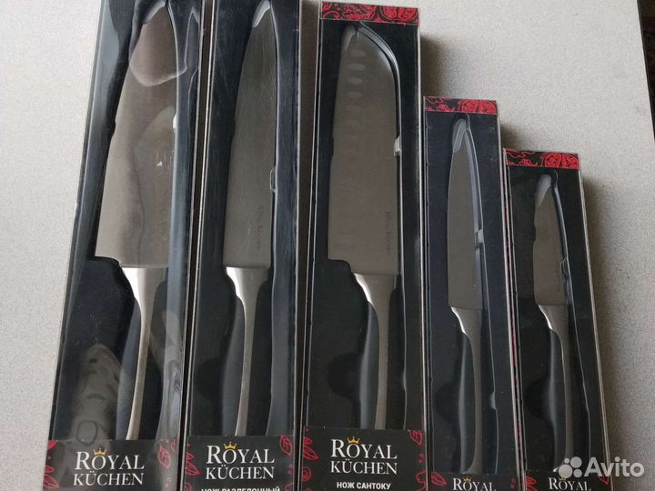 Ножи, подставка для ножей Royal Kuchen