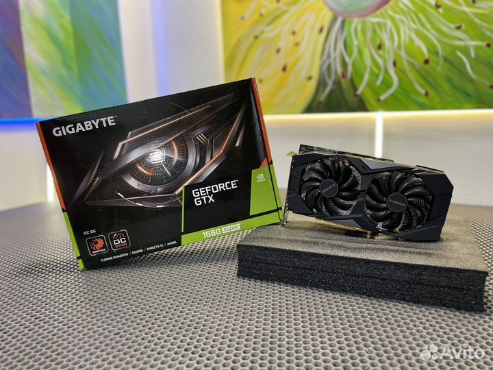 Видеокарта Gigabyte gtx 1660 super 6gb